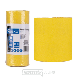 Csiszolópapír - tekercs 115mm x 3m P80 (100) gallery main image