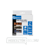 Vizes csiszolópapír - Tépőzáras korong 125 mm P1200 (50/1000) 1 db Előnézet 