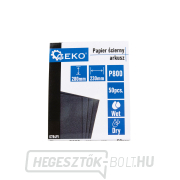 Vízbázisú csiszolópapír - lap 230x280mm P800 (50/1000) Előnézet 