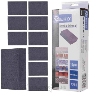 Csiszolótömb 70x100x25mm P240 (10/250) Csiszolótömb 70x100x25mm P240 (10/250) gallery main image