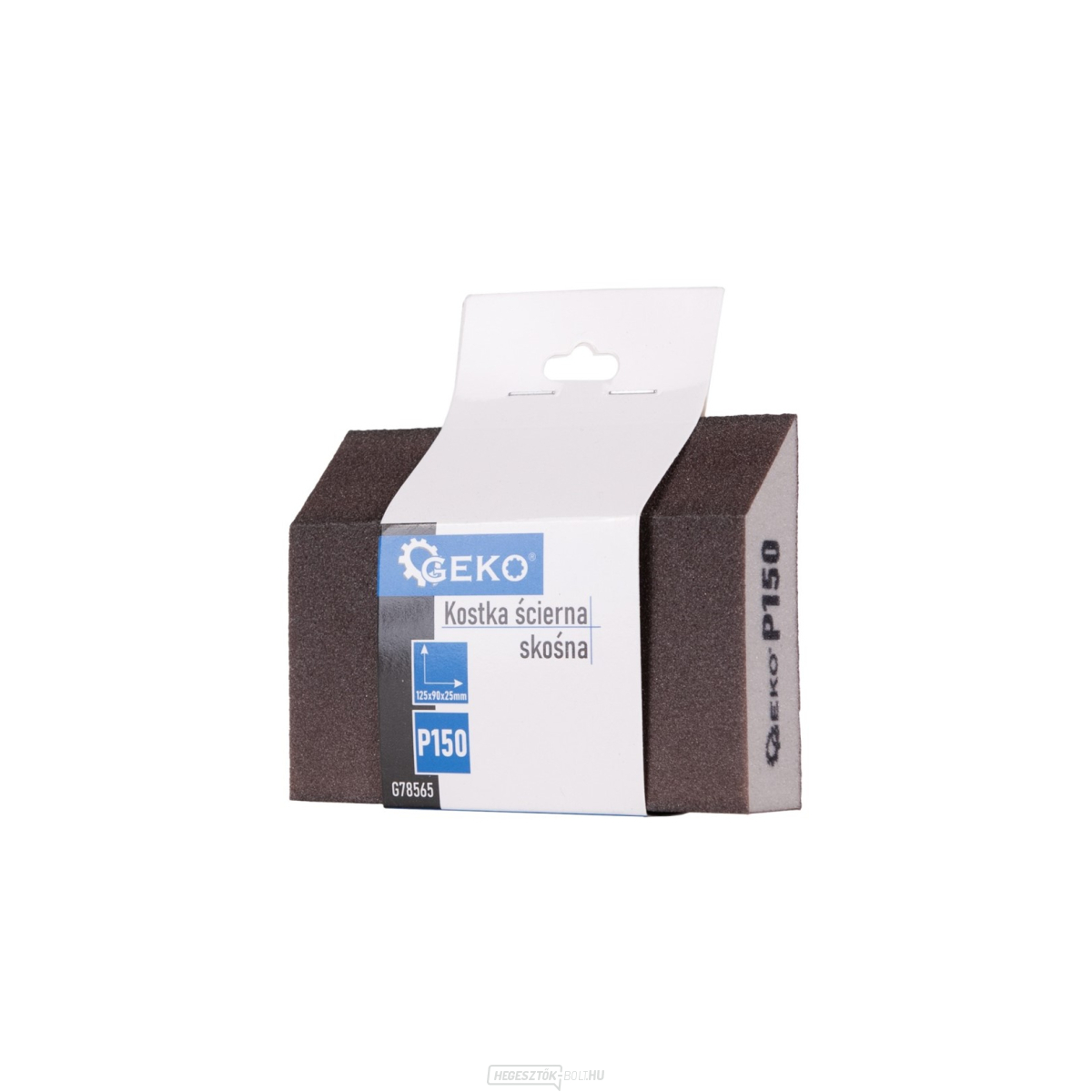 Átlós csiszolótömb 125x90x25mm P150 (250)
