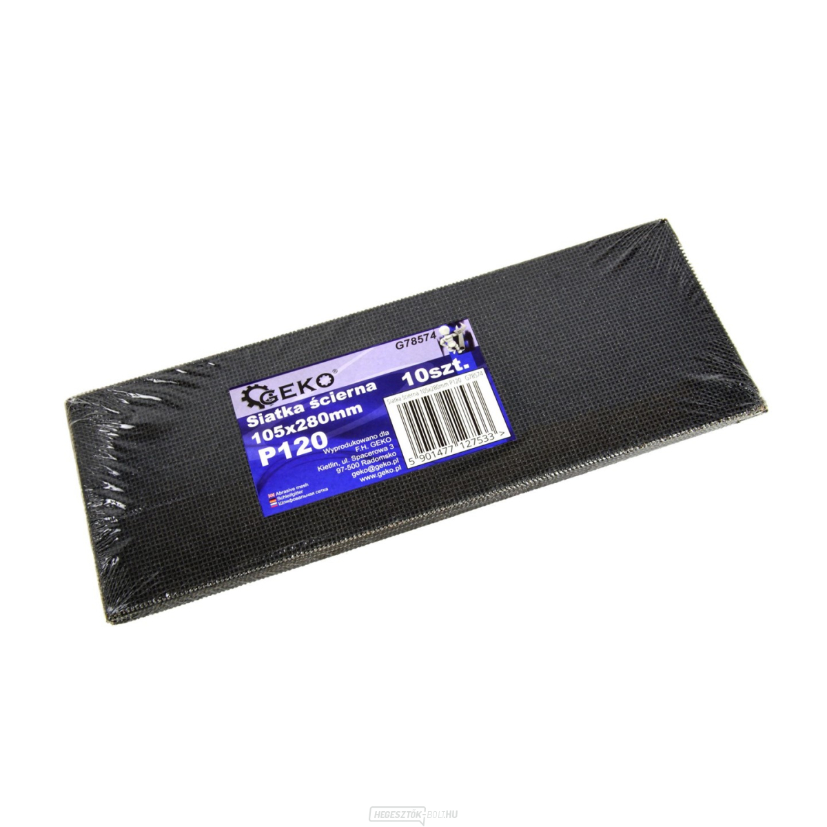 Csiszolórács 105x280mm P120 (10/1000)