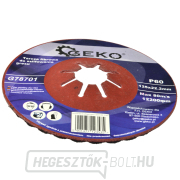 Kőszálas csiszolókorong 125mm P60 (10/200) Előnézet 