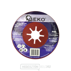 125mm P80 (10/200) kőzetgyalu csiszolókorong (10/200) 125mm P80 (10/200) kőzetgyalu csiszolókorong (10/200) gallery main image