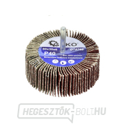 GEKO Csiszolókorong szárral 80x30X6 P40 (10/20/100) GEKO Csiszolókorong szárral 80x30X6 P40 (10/20/100) gallery main image