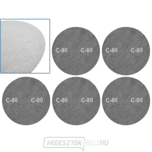 Tépőzáras csiszolóháló 225mm P80 (5/250) Tépőzáras csiszolóháló 225mm P80 (5/250) gallery main image