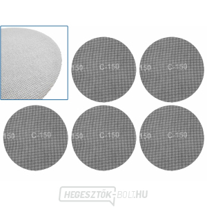 Tépőzáras csiszolóháló 225mm P150 (5/250) Tépőzáras csiszolóháló 225mm P150 (5/250) gallery main image