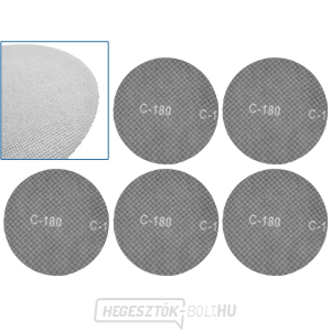 Tépőzáras csiszolóháló 225mm P180 (5/250) Tépőzáras csiszolóháló 225mm P180 (5/250) gallery main image