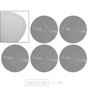 Tépőzáras csiszolóháló 225mm P240 (5/250) Tépőzáras csiszolóháló 225mm P240 (5/250) gallery main image