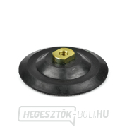 Tépőzáras gumi polírozó tárcsa 125mm M14 (10/60/100) Tépőzáras gumi polírozó tárcsa 125mm M14 (10/60/100) gallery main image