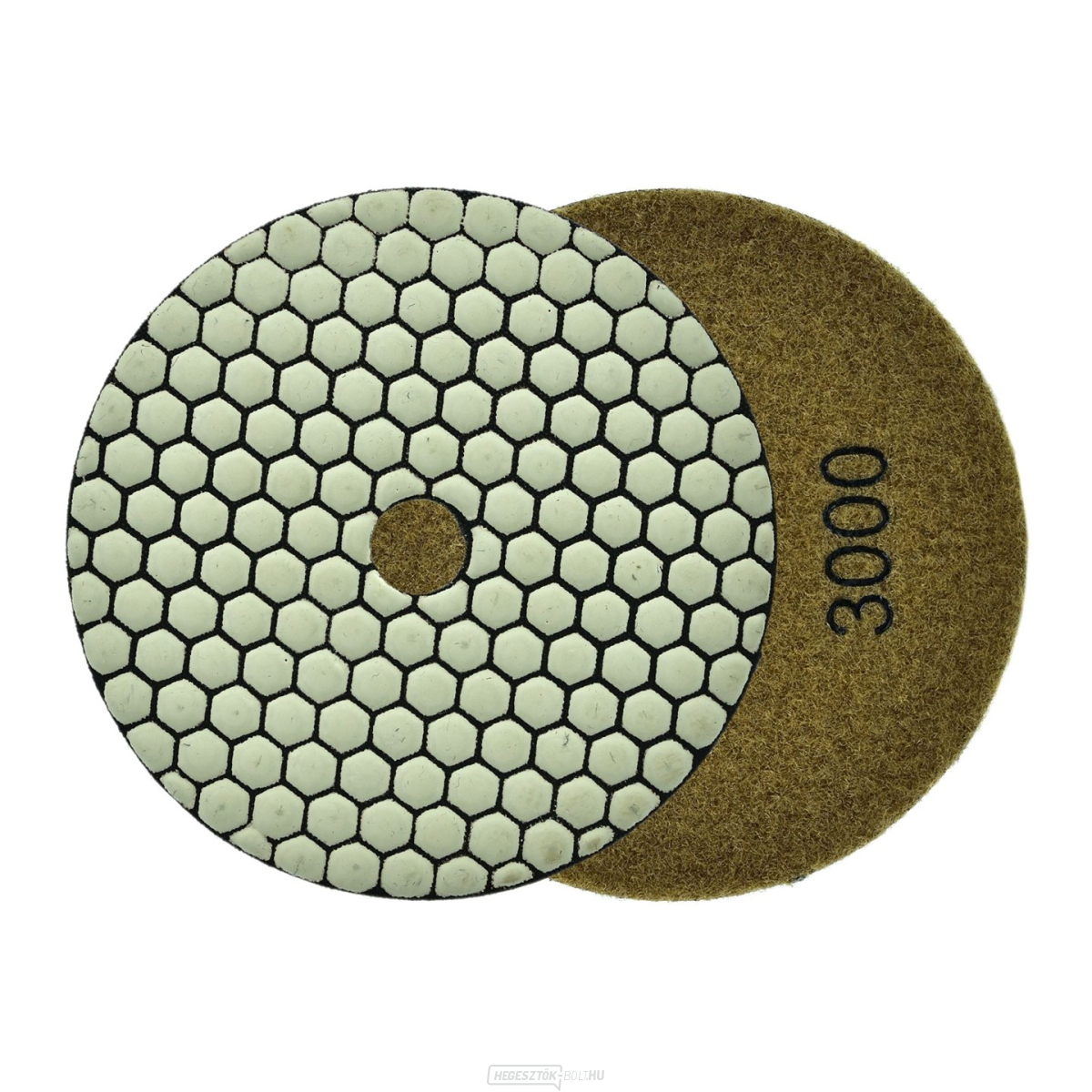 Kőcserép száraz polírozó korong 125mm GR3000 (25/250)