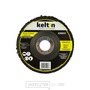 Nem szőtt csiszolókorong 125mm fémhez INOX(5/100) gallery main image