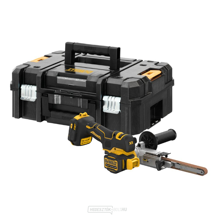 Szíjreszelő 18V XR DeWALT DCM200NT karbonmentes akkumulátor és töltő nélkül