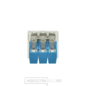 Elektromos gyorscsatlakozó 3x0,2-4mm2 (10/5000) Elektromos gyorscsatlakozó 3x0,2-4mm2 (10/5000) gallery main image