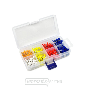 Készlet perselyek, kábel végszerelvények csatlakozók 500db. (100) Készlet perselyek, kábel végszerelvények csatlakozók 500db. (100) gallery main image