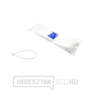 Nylon klipszek fehér 185x4.8mm UV 100db(150) Nylon klipszek fehér 185x4.8mm UV 100db(150) gallery main image