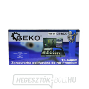 Polifúziós csőhegesztő 16-63mm Premium GEKO (5) náhled