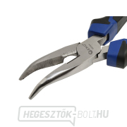 Hosszú, hajlított pofás fogó 160 mm PREMIUM (6/60) Előnézet 