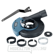 Elszívó fedél sarokcsiszolóval való csiszoláshoz, O125mm kefegyűrűvel náhled