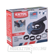 Elszívó fedél sarokcsiszolóval való csiszoláshoz, O125mm kefegyűrűvel náhled