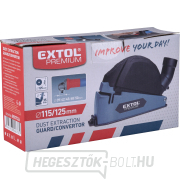 Szívófedél/adapter sarokcsiszolóval történő vágáshoz, O115/125mm náhled