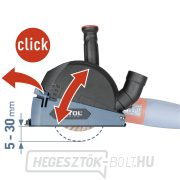 Szívófedél/adapter sarokcsiszolóval történő vágáshoz, O115/125mm Előnézet 