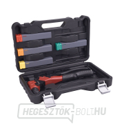 Szegecselő fogó forgófejjel COMBO, szegecshez. anyák M3-M6 és szegecsek 2,4-4,8 mm Előnézet 