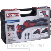 Szegecselő fogó forgófejjel COMBO, szegecshez. anyák M3-M6 és szegecsek 2,4-4,8 mm náhled