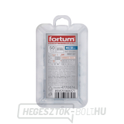 Szegecs acél csavarkészlet 50 db-os, M4x12mm Előnézet 