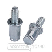 Szegecs acél csavarkészlet 25 db-os, M6x12mm Előnézet 