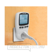 Villany fogyasztásmérő energia - wattmérő, kW, kWh, V, A, Hz náhled