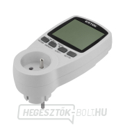 Villany fogyasztásmérő energia - wattmérő, kW, kWh, V, A, Hz Előnézet 