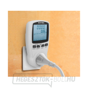 Villany fogyasztásmérő energia - wattmérő, kW, kWh, V, A, Hz náhled