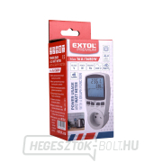 Villany fogyasztásmérő energia - wattmérő, kW, kWh, V, A, Hz náhled