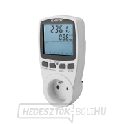 Villany fogyasztásmérő energia - wattmérő, kW, kWh, V, A, Hz Villany fogyasztásmérő energia - wattmérő, kW, kWh, V, A, Hz gallery main image