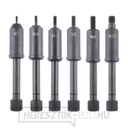 Karos szegecselő fogó COMBO-3F, szegecshez. anya M3-M10, szegecs. csavarok M4-M8, szegecsek 2,4-6,4 mm Előnézet 