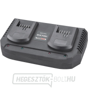 Akkumulátoros bozótvágó EXTOL SHARE 20V, BRUSHESS, 2x2Ah náhled