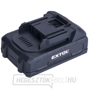 Extol akkumulátor, 20V Li-ion, 2Ah Előnézet 