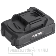 Extol akkumulátor, 20V Li-ion, 2Ah Előnézet 
