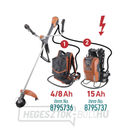 Akkus bozótvágó Extol 60V, 42cm, BRUSHESS, akkumulátor és töltő nélkül náhled