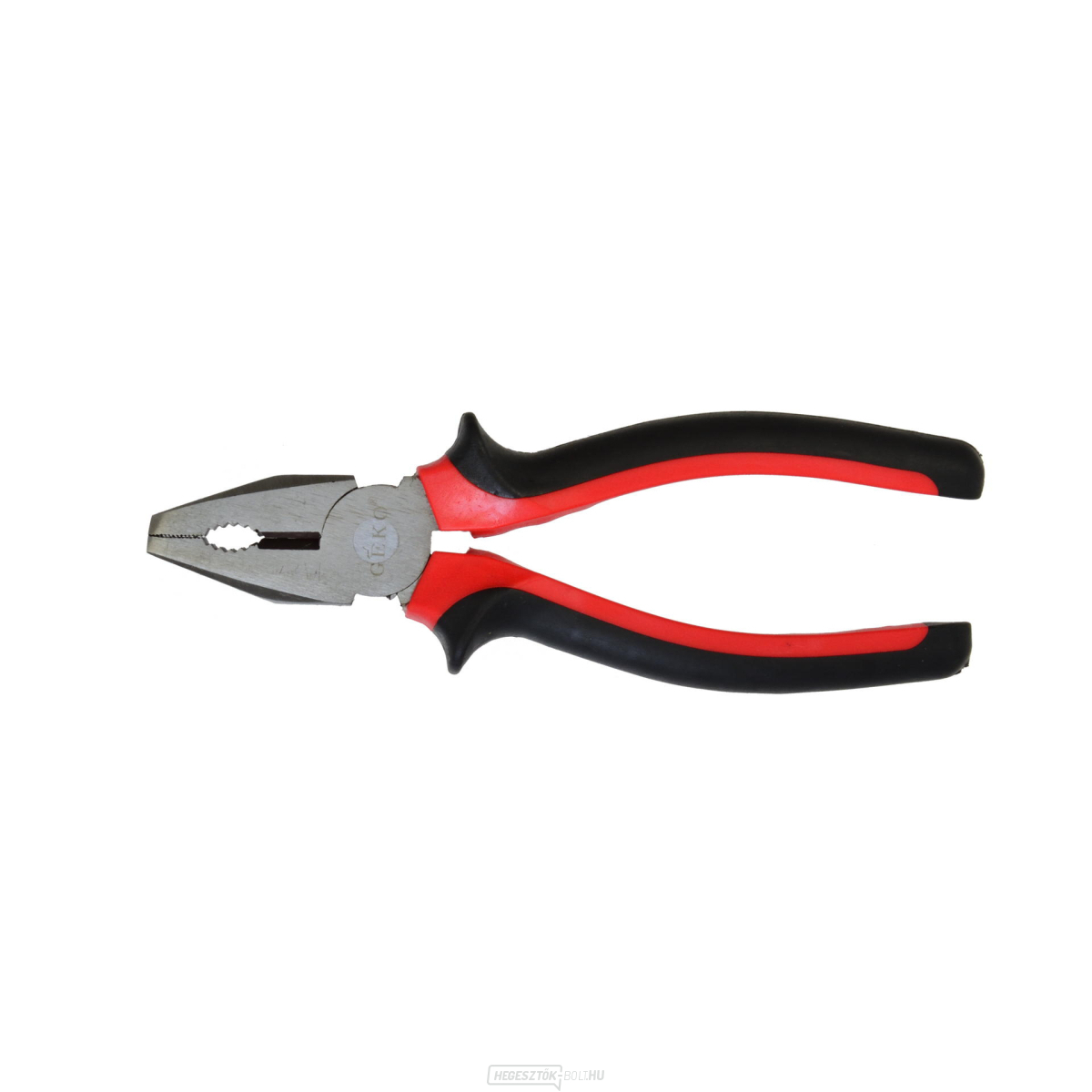 160mm-es nikkel fogó (piros/fekete) (6/60)