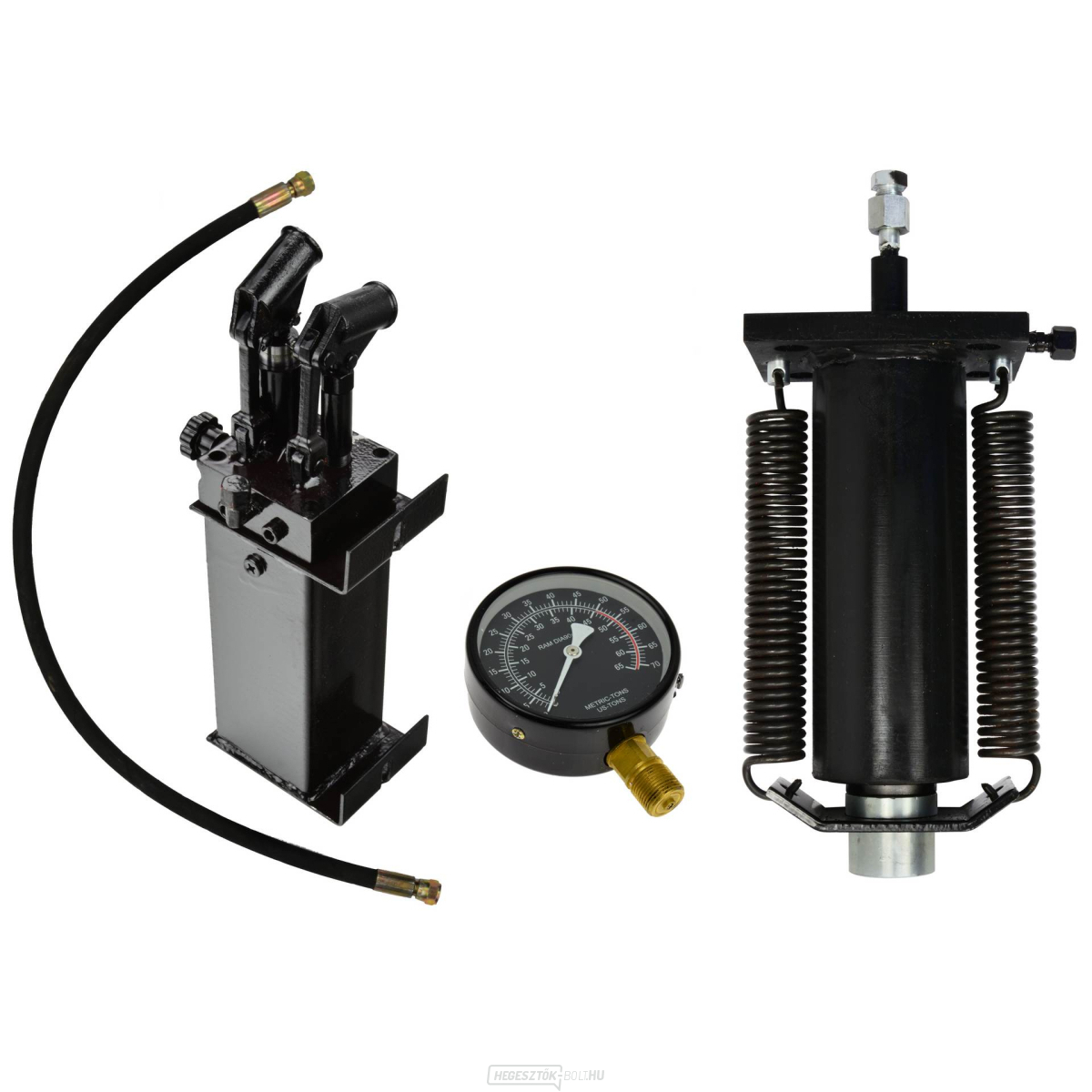 Sajtókészlet 50T Nagy sebességű szivattyú Henger Manométer (1|2db.)