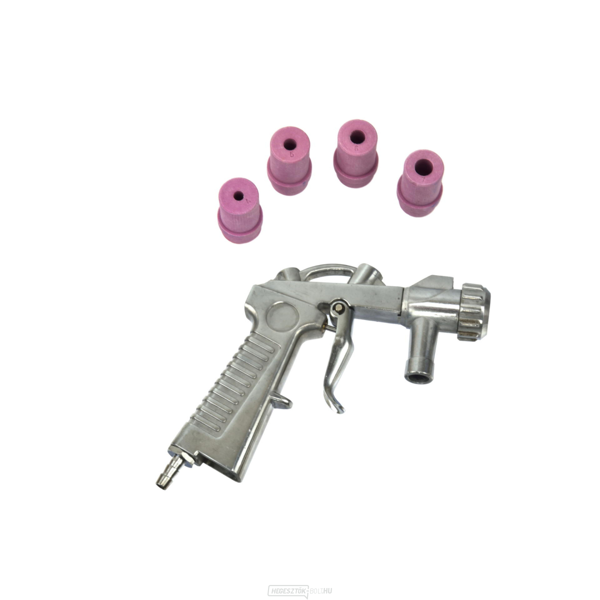 Homokfúvó pisztoly + 4 fúvóka (40)