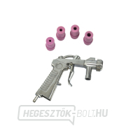 Homokfúvó pisztoly + 4 fúvóka (40) Homokfúvó pisztoly + 4 fúvóka (40) gallery main image