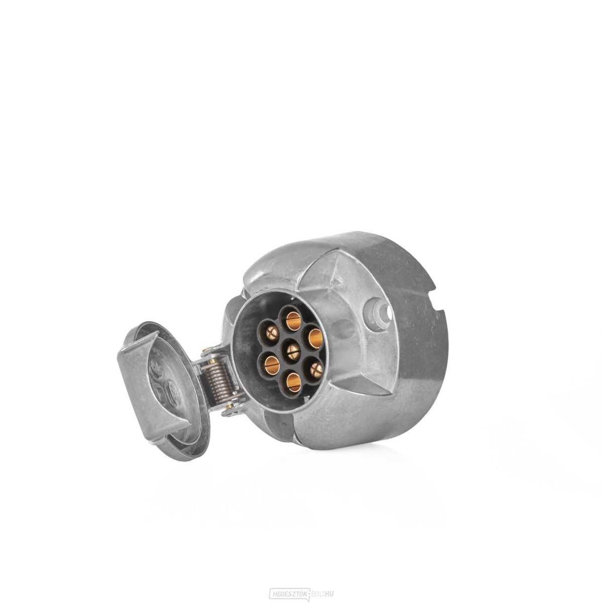 7PIN 12V-os pótkocsi csatlakozó (alumínium) (100)