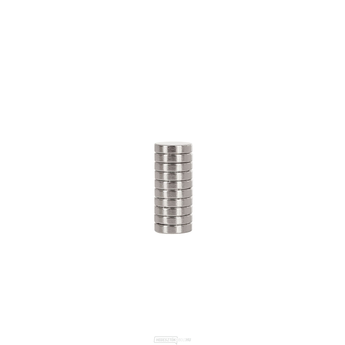 Hengeres neodímium mágnes 8x2mm (10)