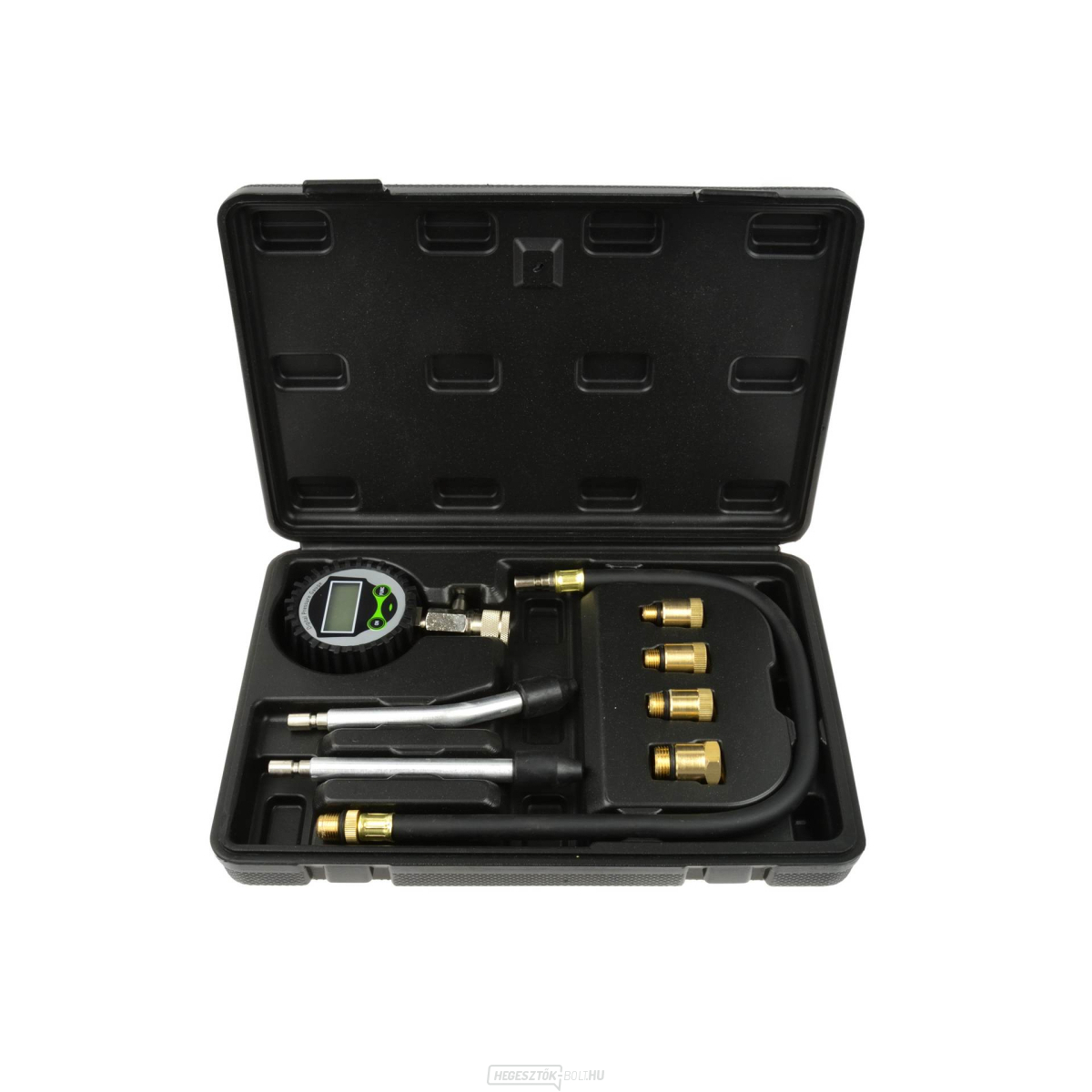 Kompressziós nyomásmérő benzinmotorokhoz No6 LCD (10)