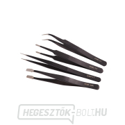 Precíziós fém csipesz készlet 9db (100) náhled
