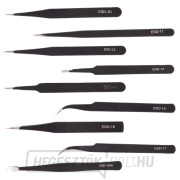 Precíziós fém csipesz készlet 9db (100) náhled