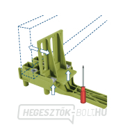 Dübelszerszám készlet 44 db-os, fúróval és csapokkal O 6-8-10mm Előnézet 